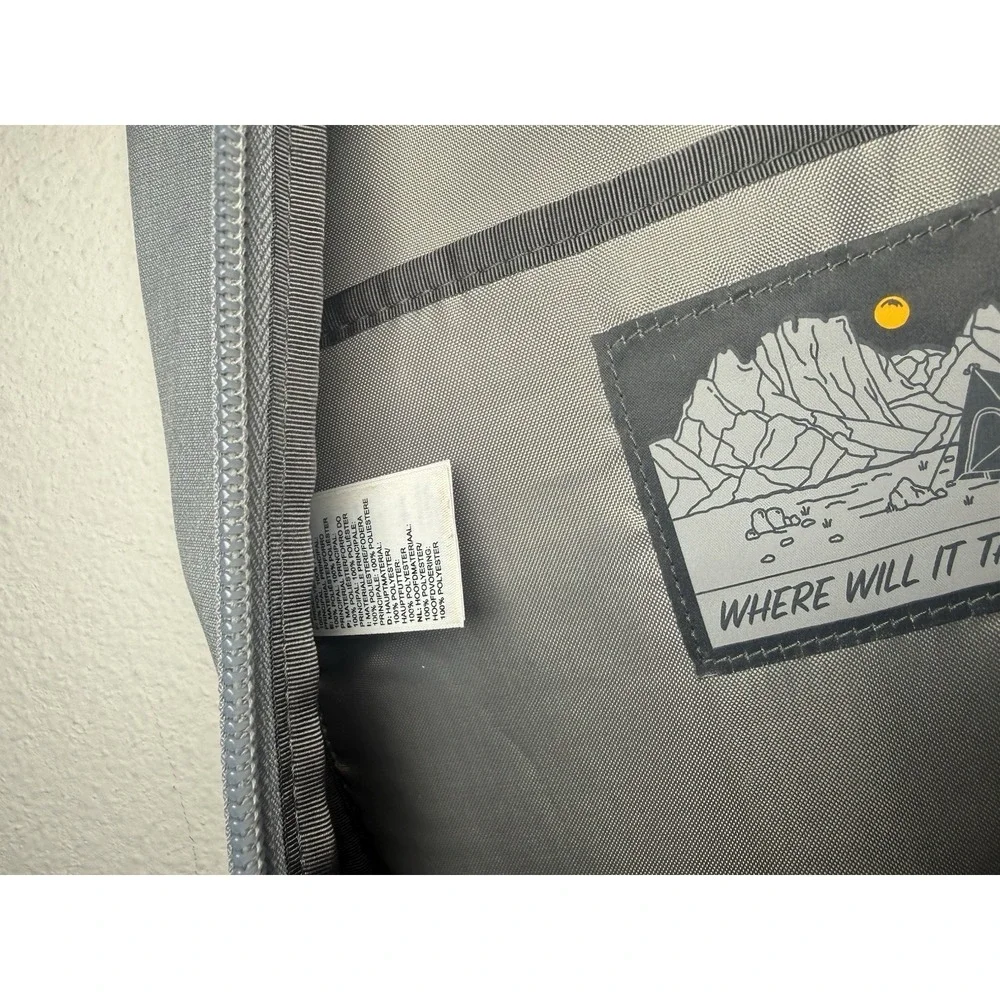 The North Face Connector Flex Vent Gray  Backpack‎ Hiking School Commute Travel